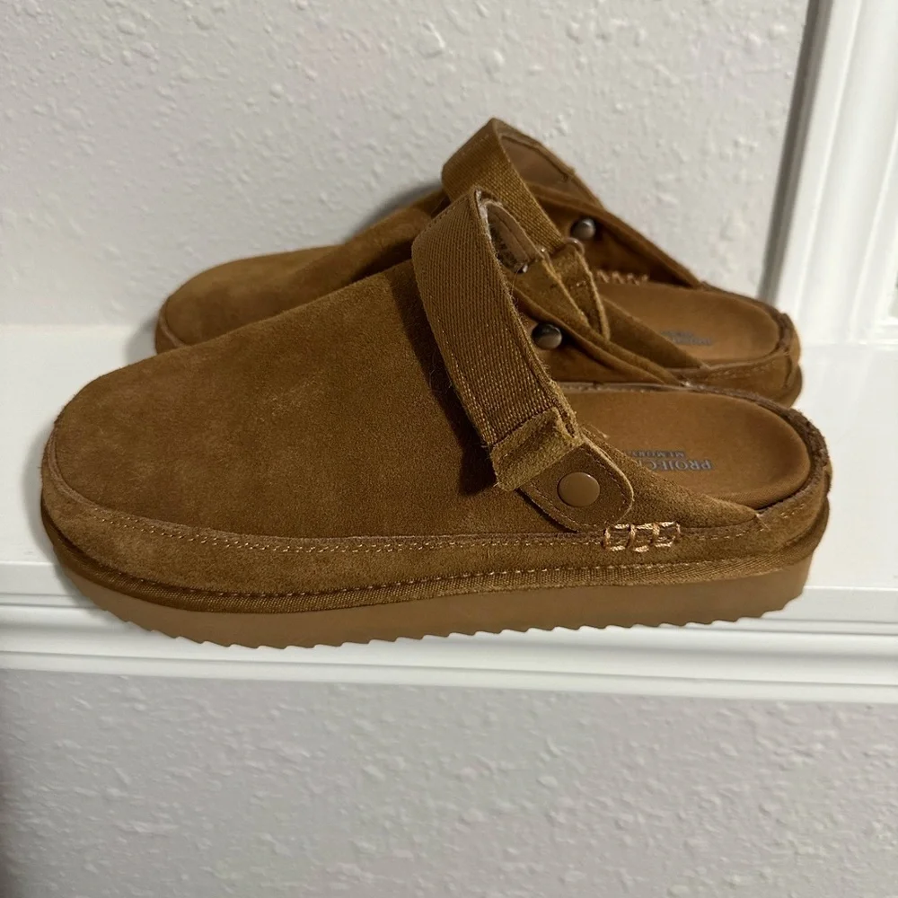 Project Cloud Goldstar Genuine suede clogs - Picture 6 of 6